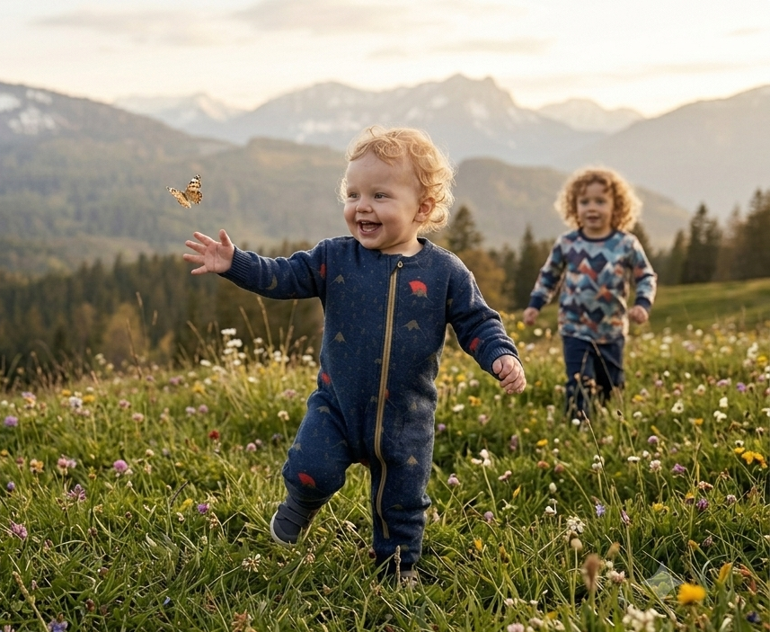 Merino und empfindliche Babyhaut: Warum unsere Wolle nicht kratzt (und wie sie schützt)
