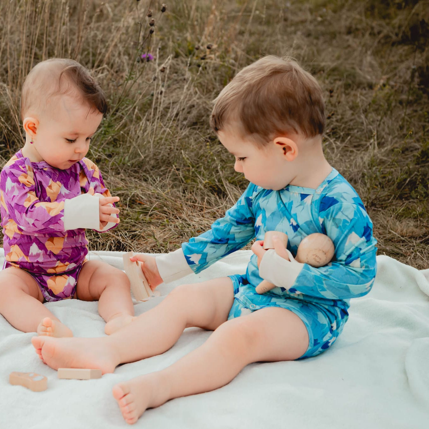 Merino Body – Blaue Alpen