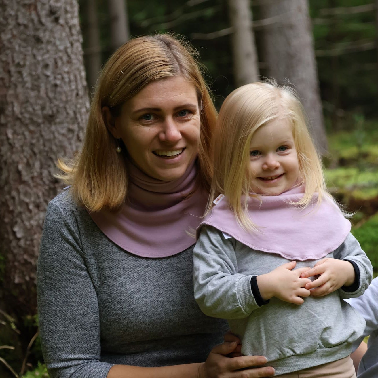 Merino Halswärmer – Zartrosa