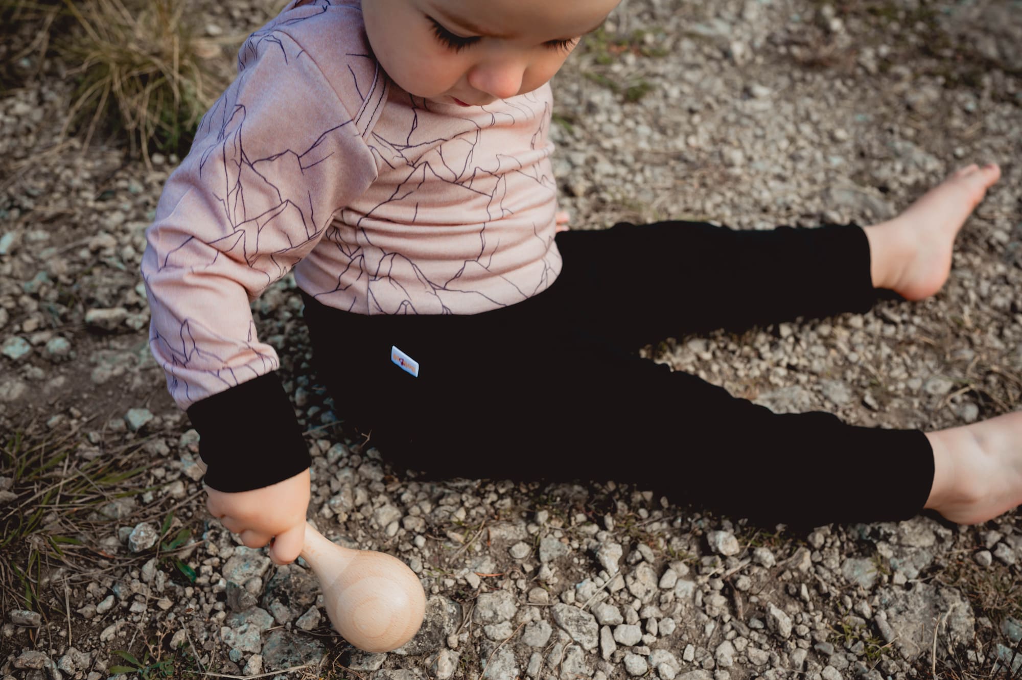 Merino Hose – Schwarz