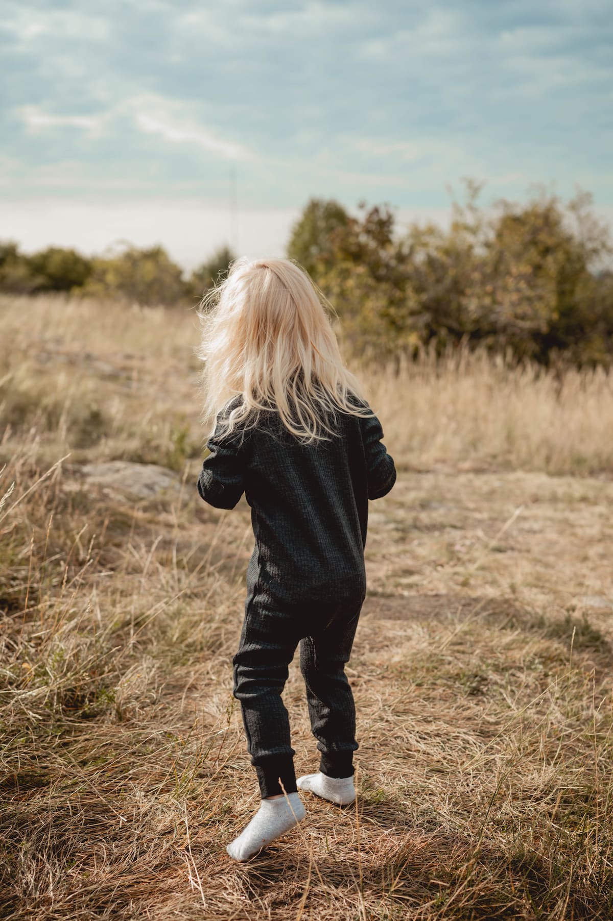 Merino Overall – Schwarz