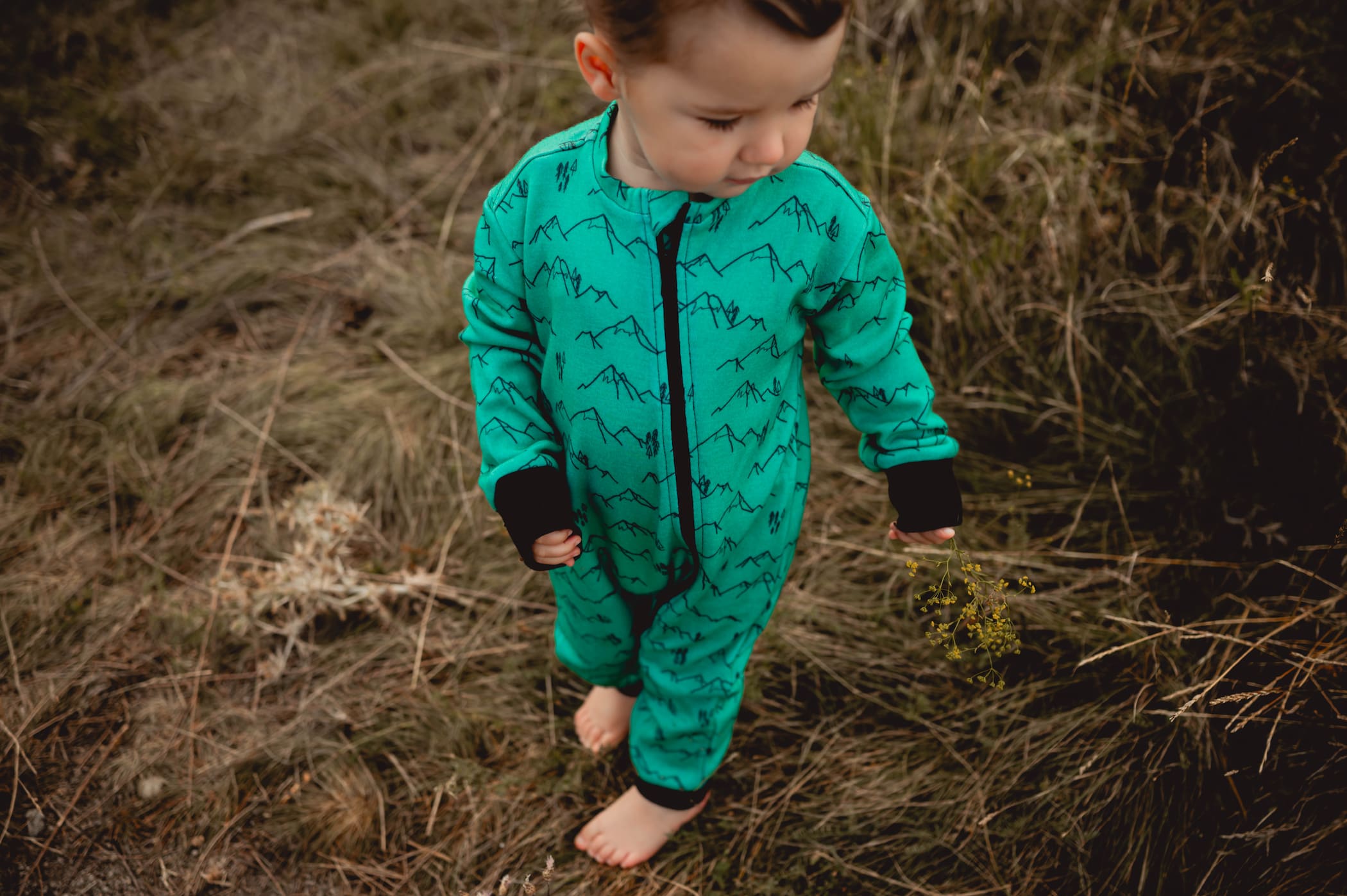 Merino Overall  – Grüne Berge