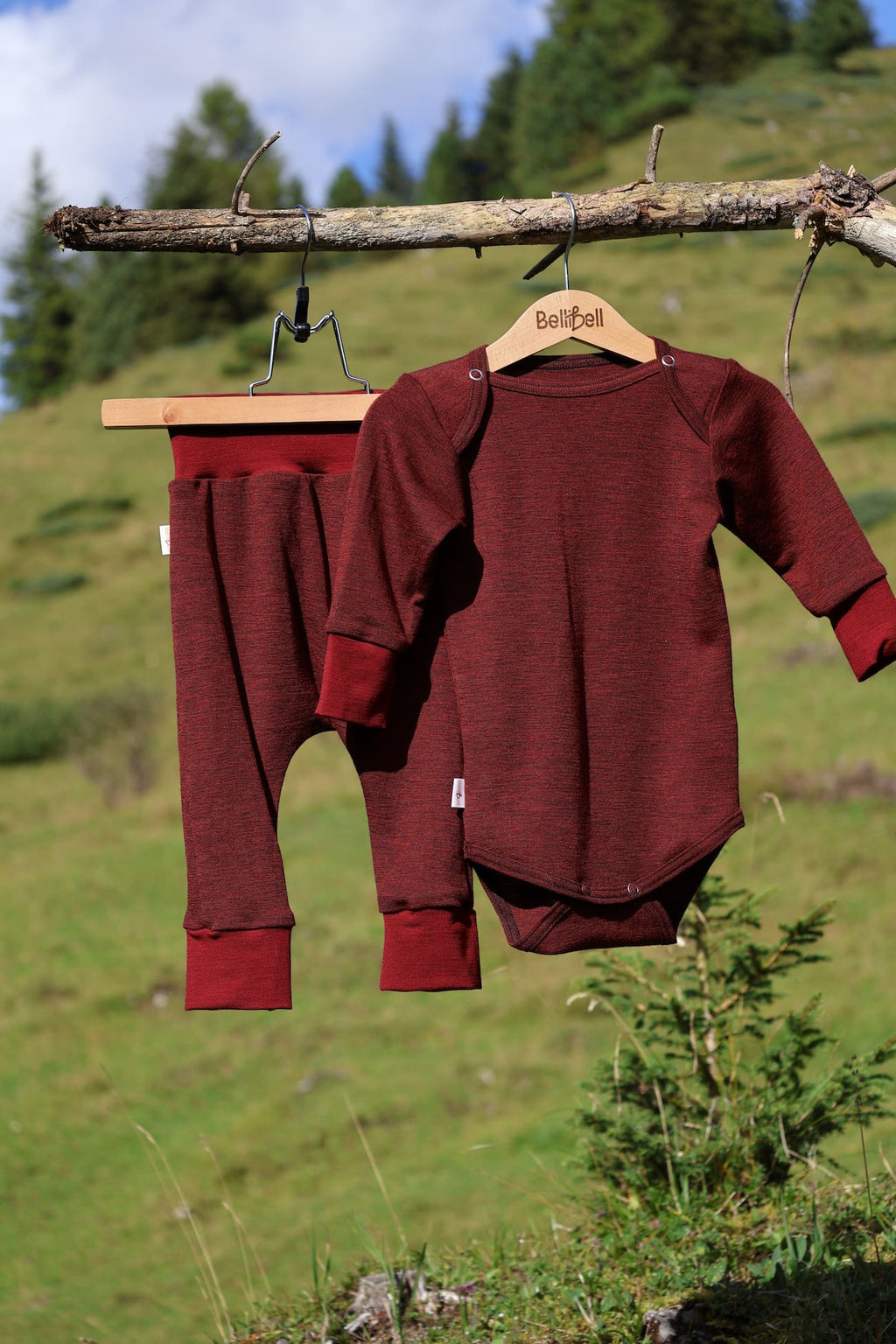 Merino Strampler - Bordeaux