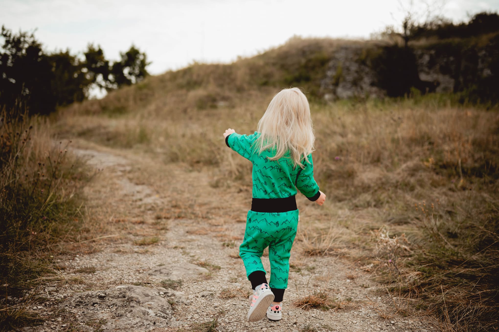 Merino Strampler – Grüne Berge