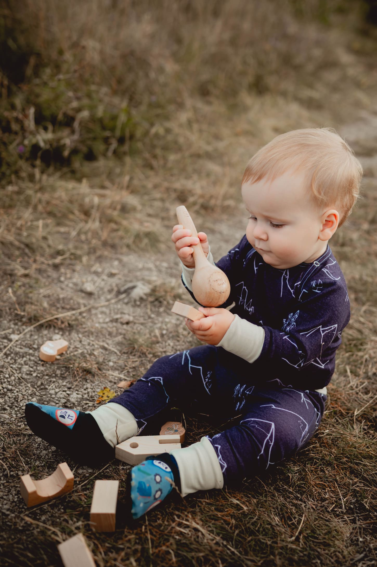 Merino Strampler – Schwarze Berge