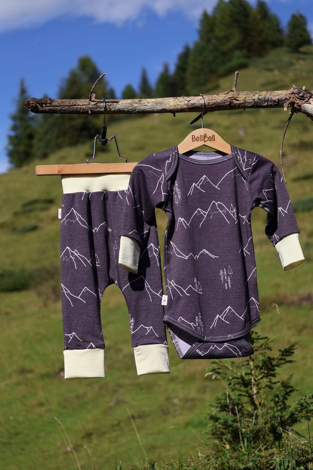 Merino Strampler – Schwarze Berge